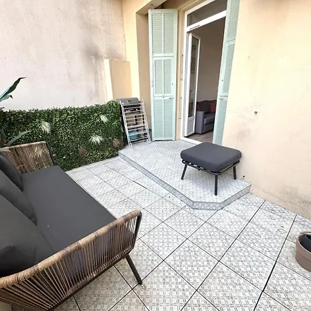 아파트 Riviera - Terrasse Horizon - 15' Promenade Des 니스